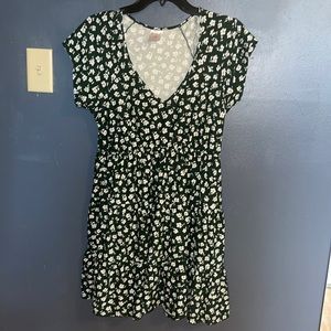 Green Flower Dress